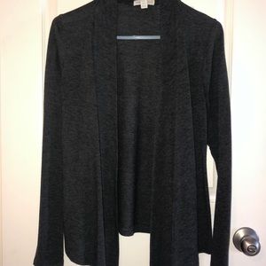 Charcoal Gray Cardigan